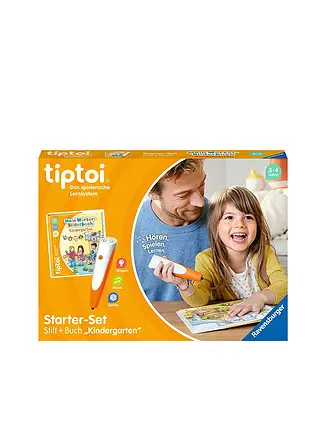 RAVENSBURGER | Kit de démarrage stylo et livre d'images de mots Maternelle | 